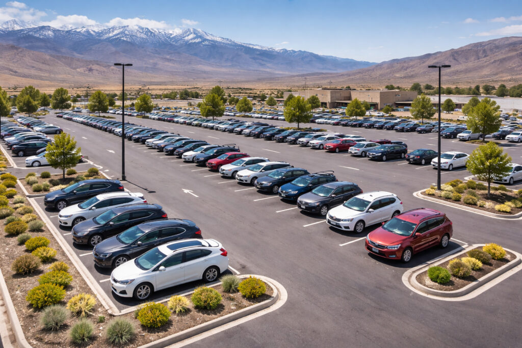 commercial parking lot elko county nv
