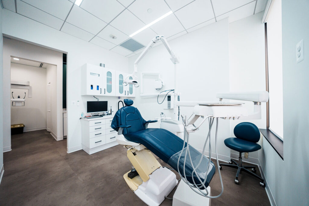 dental clinic interior remodeled