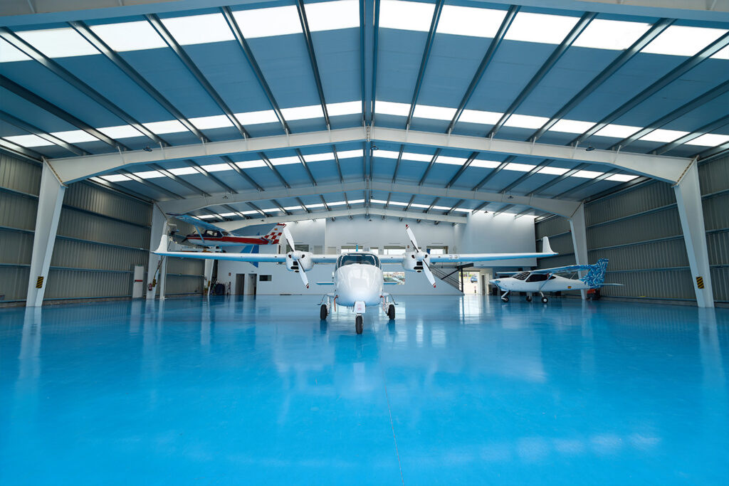 Aviation hangar construction remodel Nevada Braemar