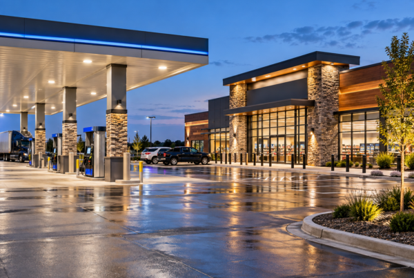 Modern Gas Station Travel Center
