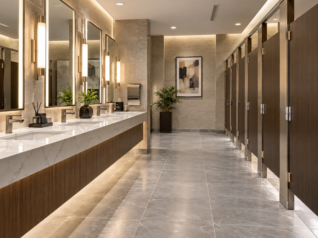 Modern Restroom Interior